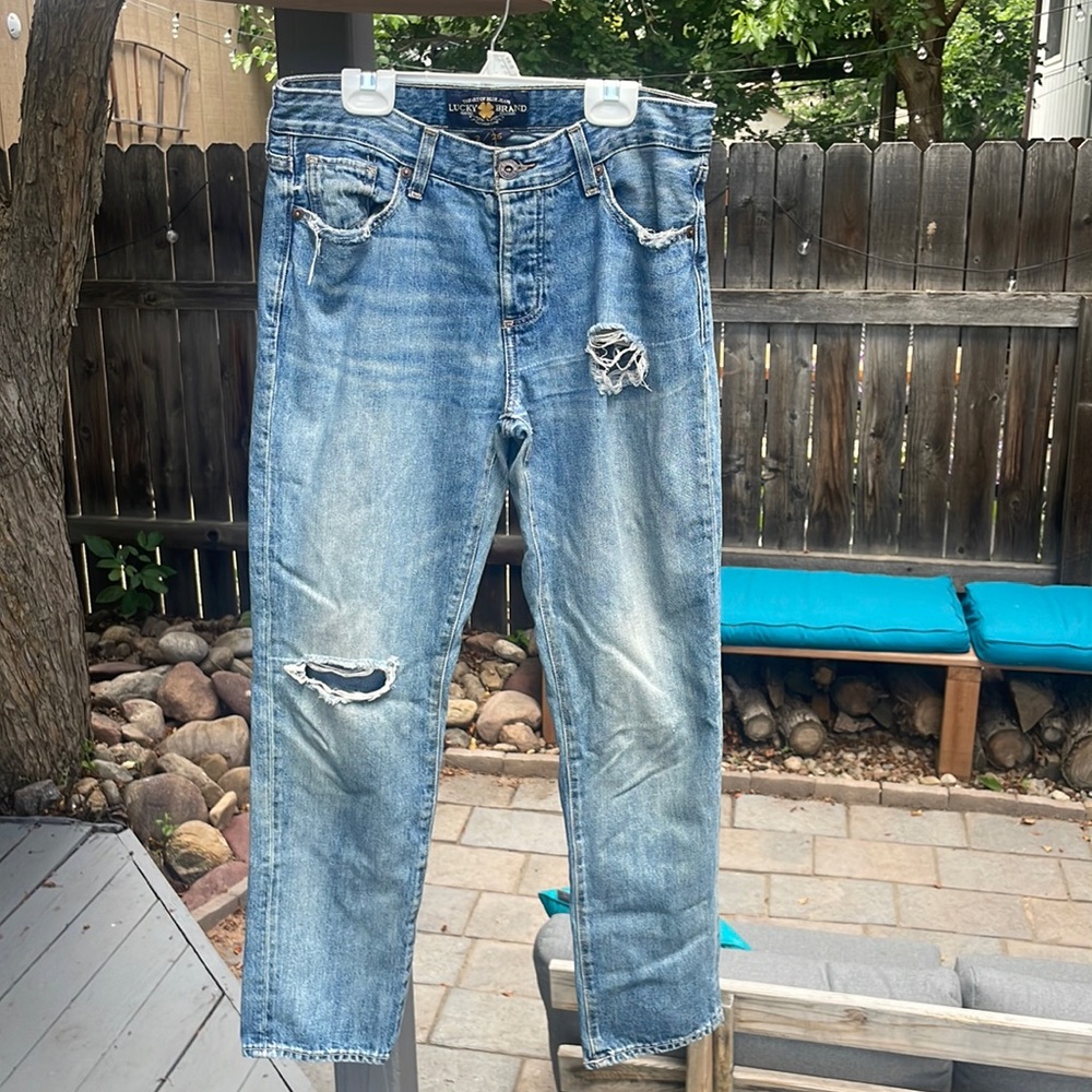 Lucky Brand Sienna Slim Boyfriend Jean